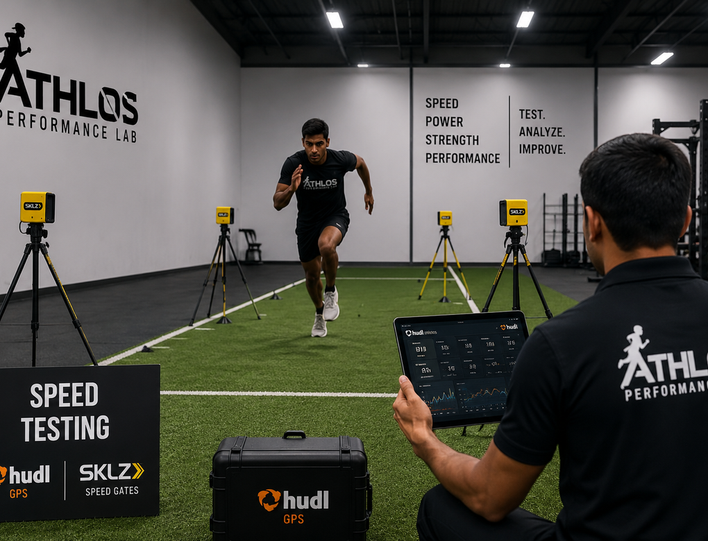 Acceleration, Deceleration & Speed Testing at Athlos Lab